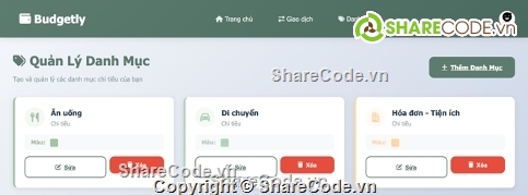 Website quản lý,MVC,chi tiêu,quản lý chi tiêu,.NET